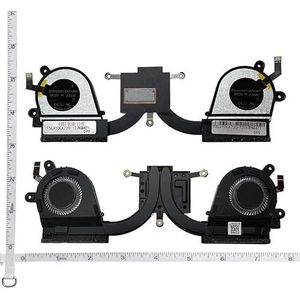 Laptop CPU-koelventilator voor Lenovo voor IdeaPad voor Yoga 720-13IKB 5H40N67860 AT1YJ002SS0 EG50040S1-CA30-S9A EG50040S1-C990-S9A(With heat sink)