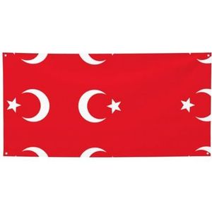 Verjaardagsfeestbanners, themaspellen feestbenodigdheden - ideaal voor Halloween en kerst-vlag van Turkije