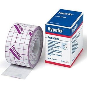 HYPAFIX Kleefstof, niet-geweven stof dressing retentie rol 5cmx 10m (x1)