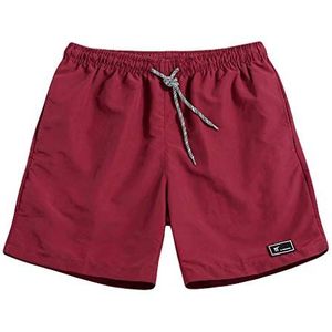 KEERADS zwembroek voor heren en jongens, korte zwemshorts voor mannen, veelkleurig, sneldrogend, beachshorts, boardshorts, strandshorts, trainingsbroek met verstelbaar trekkoord, maat S-5XL