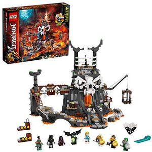 LEGO NINJAGO Skull Sorcerer’s Dungeons 71722 Dungeon Playset Building Toy for Kids Featuring Buildable Figures, New 2020 (1,171 Pieces)