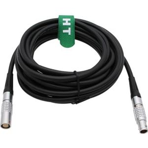 HangTon Kabel voor B&K Microfoon Voorversterker Type 3639 2270 2260 2250 Geluidsniveau Meter, 1B 7-pins Vrouwelijk naar 1B 10-pins Mannelijk 1m