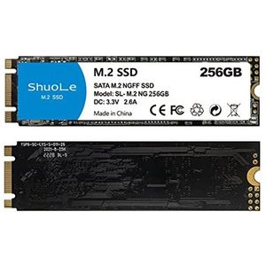 JMT M.2 NGFF SSD 1 TB/512 GB/256 GB/128 GB High Speed Solid State Drives voor Laptop Desktop Server POS-machine (256 GB)