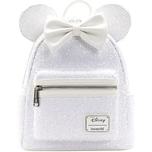 Loungefly Disney Minnie Mini-rugzak met pailletten, Meerkleurig, One Size, Disney Minnie Mini-rugzak met pailletten