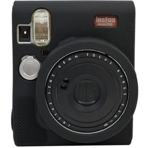 SundayZaZa Siliconen Gel Camera Case voor Fujifilm Instax Mini 90, Zwart, Casual dagrugzak