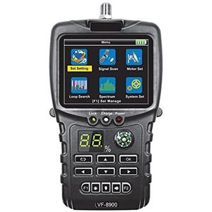 Satellietzoeker - VF-8900 - Digitale Satellietmeter - 2,4 inch TFT LCD-scherm