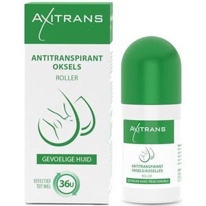 Axitrans Gevoelige Extra Sterkte Anti-transpirant Roll-on Deodorant 20ml - Tot 36 Uur Langdurige Zweetbescherming tegen Overmatig Zweten & Geur - Zweetblok voor Mannen & Vrouwen