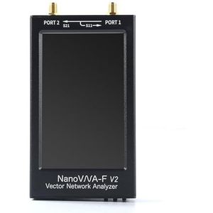 Antenne-analysator, 4,3 inch IPS LCD-scherm 50k-3G Vector Network Analyzer NanoVNA-V2 F HF VHF UHF-antenne, voor netwerkkabeldiagnostiek
