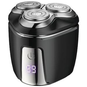 - Mild en niet-irriterend voor de poriën Elektrisch Scheerapparaat Met 3D Zwevende Kop For Heren - Nat/droog Gebruik, Snel Opladen En Gladde Scheerbeurt For Alle Huidtypen - Kan als cadeau gegeven wor