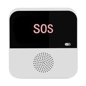 WiFi SOS Alarmsysteem Met Noodoproeper for Ouderen Deurbelfunctie Slim Leven for Senioren En Kinderen
