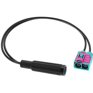 Dubbele Fakra Vrouwelijke naar DIN Vrouwelijke Auto Antenne Adapter Voertuig Stereo FM AM Radio Antenne Connector Kabel Draad Gauge RG174 28cm