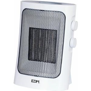EDM Verticale ventilatorkachel, grijs, 1000-1500 W