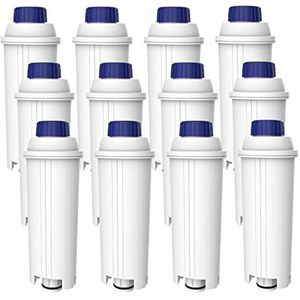 AquaCrest AQK-11 compatibele waterfiltervervanger voor koffiezetapparaat voor DeLonghi DLSC002, SER3017 en 5513292811 - inclusief versies van de ECAM, ESAM, ETAM serie (12)