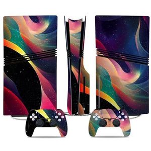 Voor PS5 PRO Skin Digital Edition Console En Controller Vinyl Cover Skins Wraps Krasbestendig, Compatibel Met Voor PS5 Digital Edition Pro 86444 Geen Schuimvorming Bubbelvrij