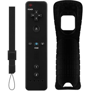 OSTENT Draadloos Ver Controlemechanisme van de Motiesensor Bluetooth voor Nintendo Wii Console het Spel, Kleuren Zwart