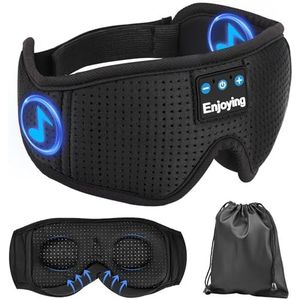 Hoofdtelefoon - Slaapmasker - Ultradun - HD-stereo-luidsprekers - Voor Muziek en Meditatie