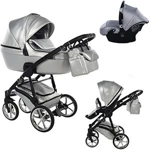 SaintBaby Silver 01 Kinderwagen met isolatie tegen stoten en kou zonder babyzitje