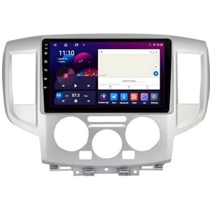 Android 13 GPS Navigation Stereo voor Nissan NV200 2011-2018 9 Inch 2 Din Car Stereo Radio met CarPlay AHD Omgekeerd beeld Bedieningselementen op het stuur Bluetooth(S1 1G+32G)
