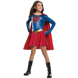 Rubie's officiële Supergirl-kostuum, zwart/rood, L