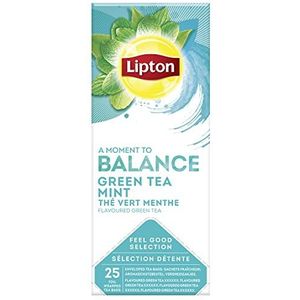 Lipton Feel good selection - Green tea mint - 25 Tea bags