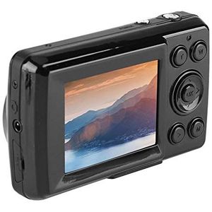30 FPS digitale videocamera voor fotografie, 16x zoom mini digitale camera met 2,4 inch scherm met hoge resolutie, ondersteunt 1280 * 720P video, nachtzichtfunctie(zwart)