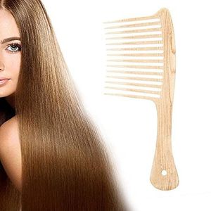 Hair Comb For Curly Hair Wide Tooth Plastic Comb Wood Comb Plastic Wide Tooth Hair Comb Detangling Brush For Thick Curly Wavy Hair