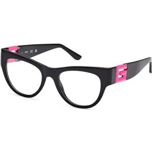 Guess - Cat Eye - Dames Optische Monturen - Zwart - 50 mm Lensbreedte