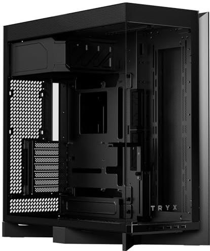 Tryx - Luca L70 - PC-behuizing - Zwart - Staal - Gehard Glas