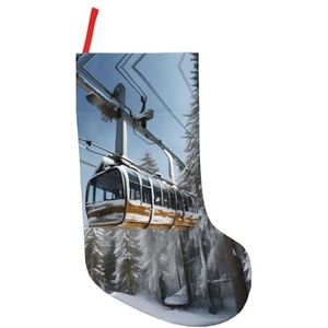 stujvc Winter Kabel Skilift Extra Grote 18 inch Kerst Kousen, Perfecte Kous Stuffers Voor Volwassenen Kerstboom Opknoping