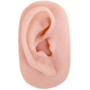 FHUILIJH - Simulatie Siliconen Nep Oor - Onderwijs Model - 9 cm
