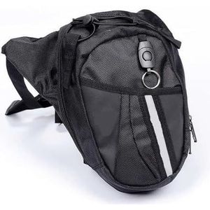 Motorfiets Holding Bag Motorcycle Drop Leg Side Bag Racing Motorcycle Bag Heren Femail Outdoor Casual Heuptas Motor Hip Bum Pack Tassen Zwart Motor Zijbagaget (Kleur : B)