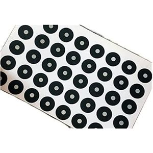 Scanning Marking Dots 1000 pcs 3D scan marker handheld 3D-scanner weerspiegelt het doelpuntdoelpunt van het markeringspunt Binnenmarkeringspunt Meetpunt Markering(3mm x 10mm)