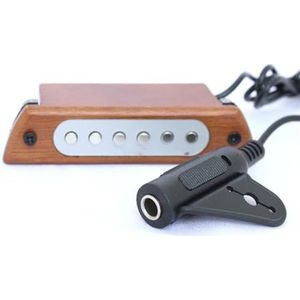 Folkgitaar Pick-up Zonder Gaten Te Boren Versterker Zonder Luidspreker