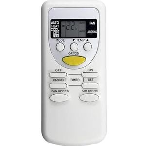 1 st. A75C2665 afstandsbediening compatibel met airconditioner CS-PA7KKD CU-PA9KKD CS-PA12KKD CS-PA16KKD A75C2663 A75C2664