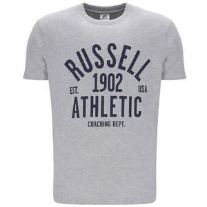 Russell Athletic - A40101 - T-shirt - Korte Mouwen - Blauw - Katoen