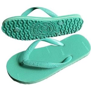 Slippers, Unisex zomer slippers - comfortabele strand sandalen for mannen en vrouwen,voor dames en heren(Green,44 EU)