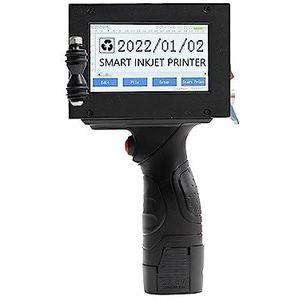 Handheld inkjetprinter, 12,7 mm slimme handheld codeermachine, flesdop logo labelverpakking kleine inkjetprinter draagbaar,Kantoorprinter(Printer- 1 ink)