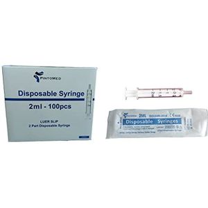 Wegwerpspuiten zonder naald 2 ML 5 ML 10 ML EN 20 ML Steriele verpakking (2 ML)