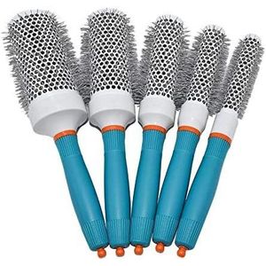 Tiamu Roller Professionele 5 Size Haar Dressing Borstels Hoge Temperatuur Ronde Haar Styling Tool Haarborstel