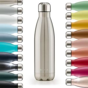 Thermosfles - Rood - Roestvrijstaal - 500ml