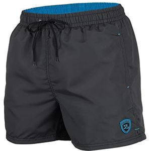 Zagano zwembroek voor heren en jongens, sneldrogende boardshorts voor mannen, sportbroek kort, maat S-6XL, gemaakt in de EU, Titaangrijs, XL