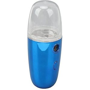 Nano Mist Sproeier, Nano Gezicht Goede Spray Koel Houden Bevochtigen Huid 30ML Watertank Voor Thuis Outdoor Wandelen Dagelijks (Koningsblauw)