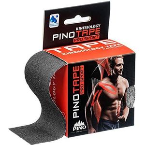 Pinotape Pro Sport © - kineziologická páska 5 cm x 5 m - obzvláště šetrná k pokožce (donkergrijs)