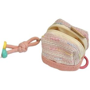 Shell Vorm Cosmetische Tas Draagbare Make-up Organisatoren Geborduurde Katoen Esthetische Ritszakken Voor Reizen Gebruik Sieraden Opbergtas, A