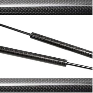 Shock Bracket Voor Peugeot 206 206CC Voor GTi 180 RC Voorste Motorkap Modificatie Schokdempers Liftondersteuningen Zuigerstangen Gasveer Motorkap Struts Gasveer Demper(Black carbon fiber)