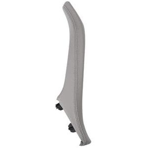 Auto Accessoires Interieur Passagiersdeur Lederen Pull Handvat Montage 51417225852 Voor F10 F11 5 Serie 2010-2017(Right Grey)