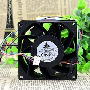 For For Superior FFB0812SHE 8038 8cm 12V 0.87A 4-Wire Temperature Control Fan LMNCBVYA