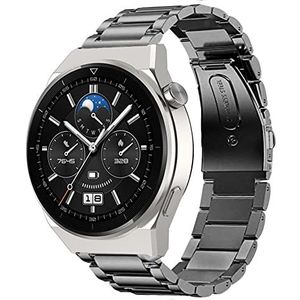 Strap-it Huawei Watch GT 3 Pro 46mm titanium bandje (grafiet)