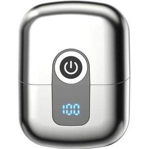 - Mild en niet-irriterend voor de poriën Mini Metal - Digitaal elektrisch scheerapparaat met behuizing - Flexibele mesjes for een soepele en efficiënte scheerbeurt, nat en droog dubbel gebruik - Ideaa