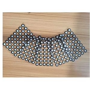 Referentiepuntmarkeringen, Handheld 3D-scanner Fluorescerende markeringen Herbruikbare markeringen Binnenring 6 mm Buitenring 10 mm voor compatibele 3D-scanners(1000 Points)